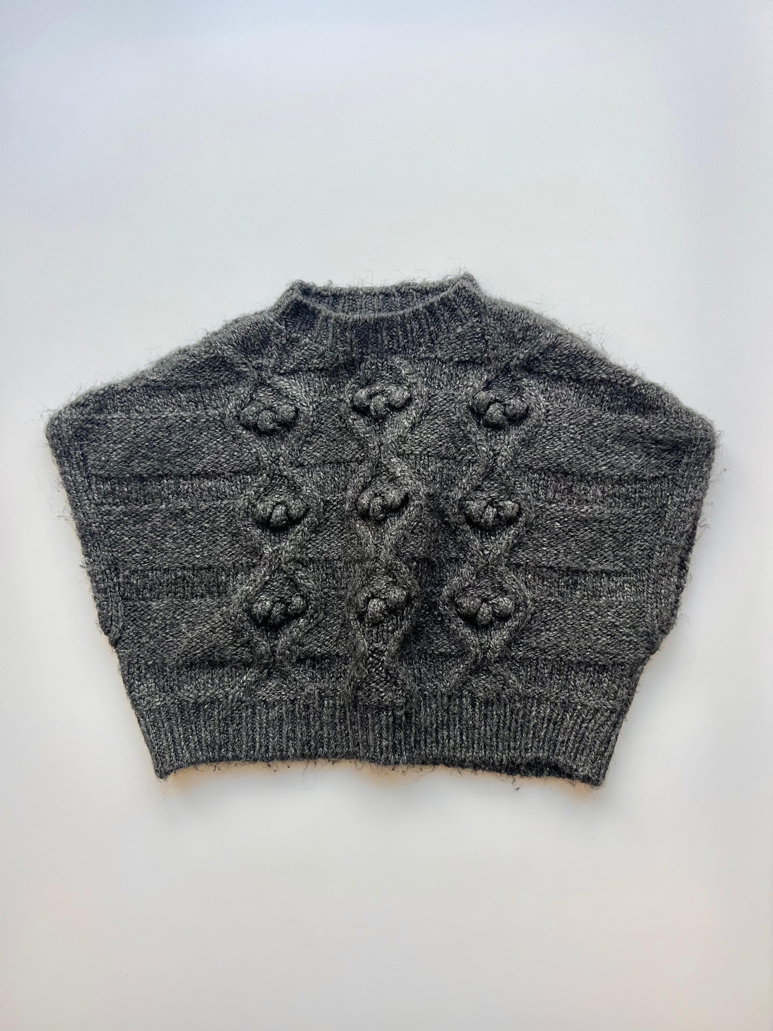 Zara Knitted Poncho 9-18 Months