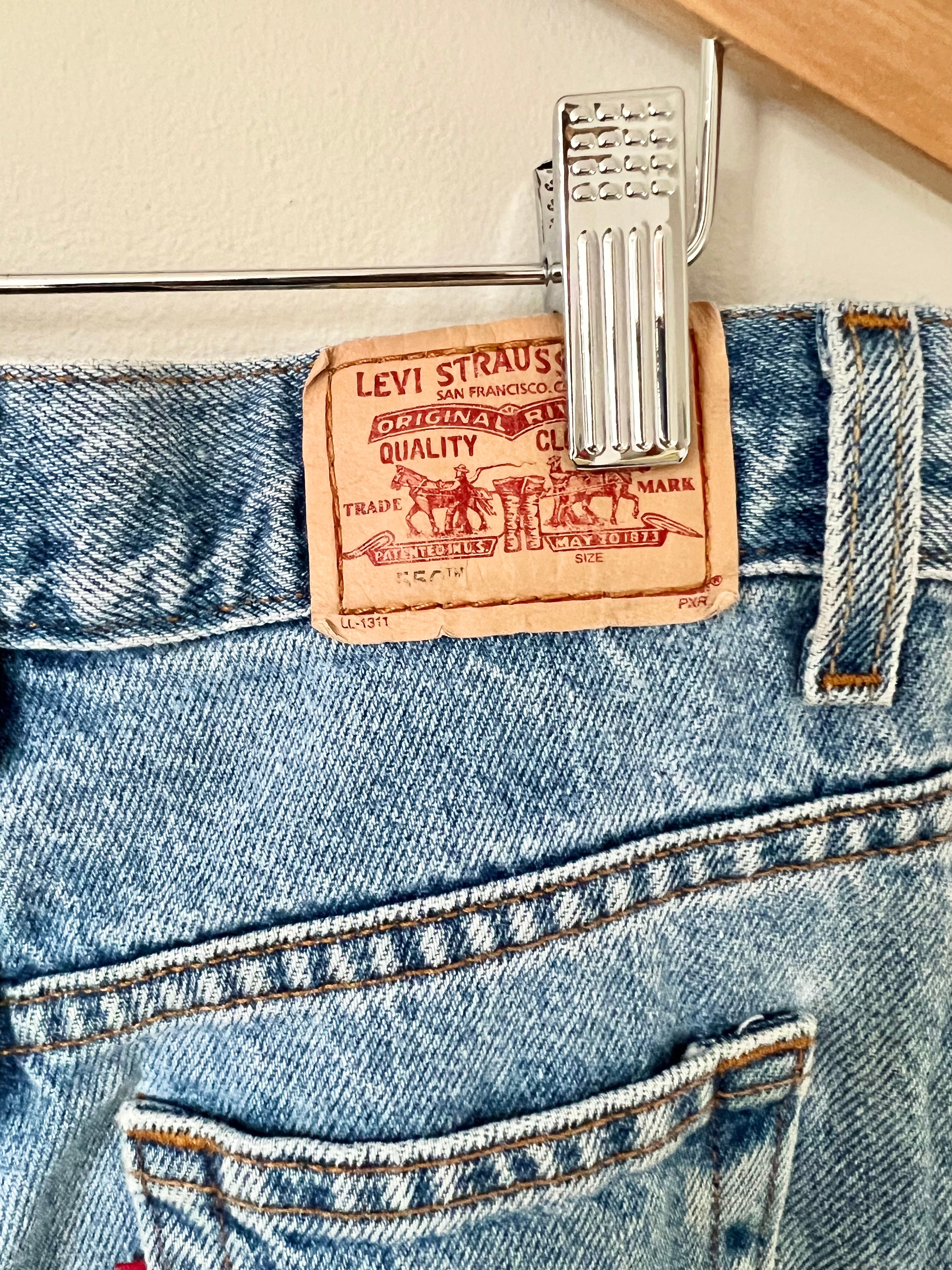 Vintage Levi's 550 Regular Jeans Age 7