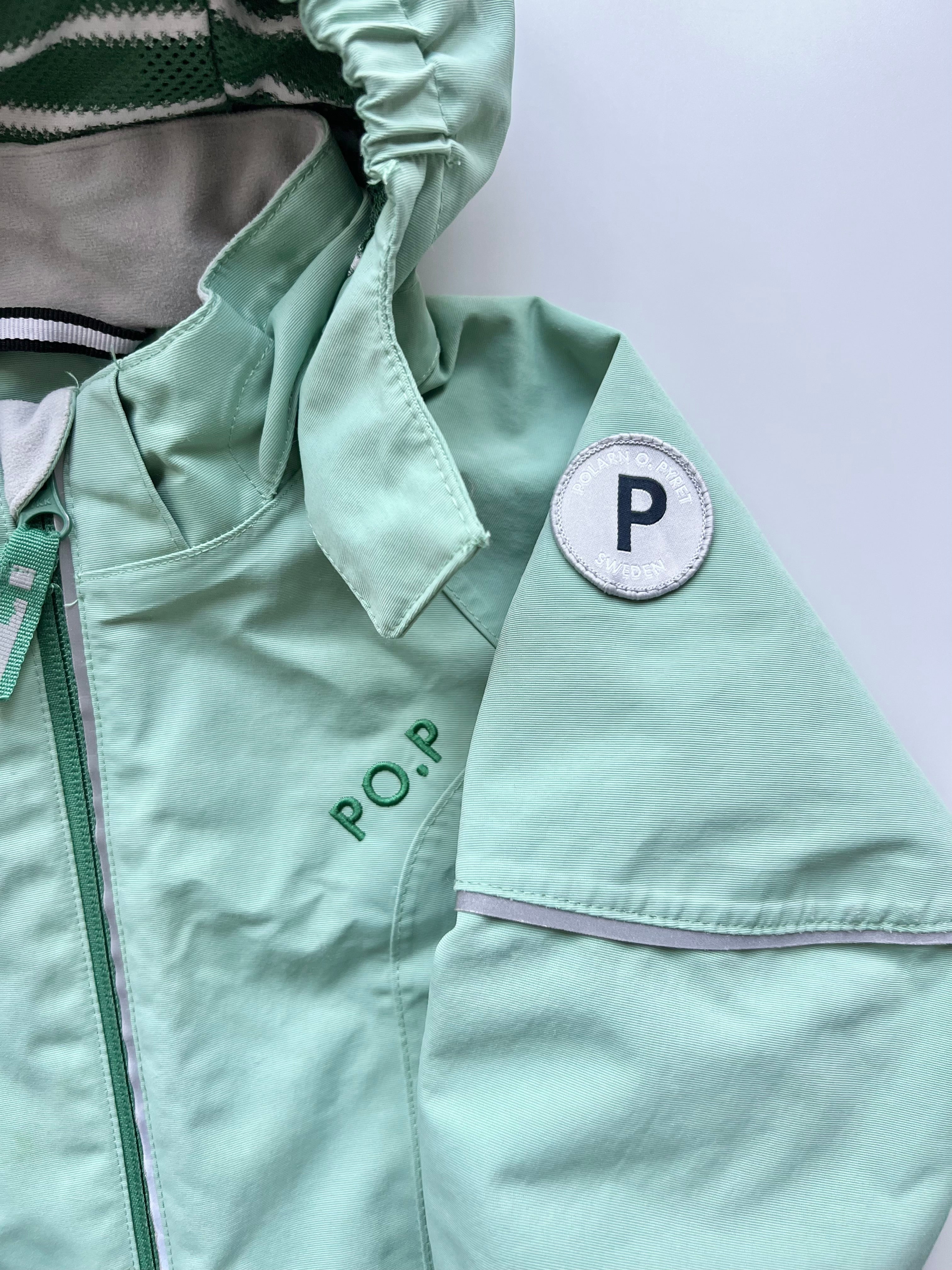 Polarn O. Pyret Sage Waterproof Jacket 12-18 Months