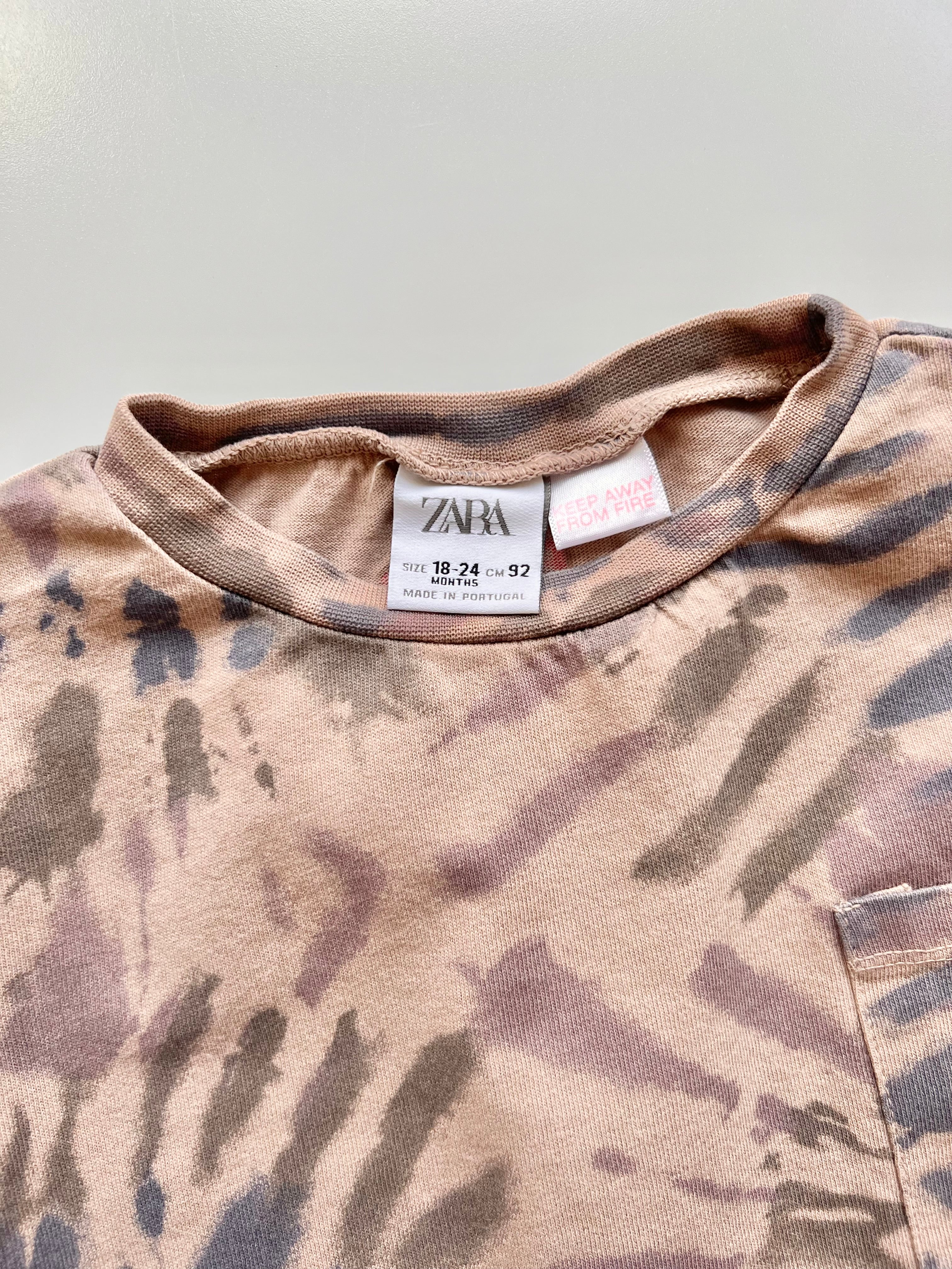 Zara Blur Capsule Tie Dye T-Shirt 18-24 Months