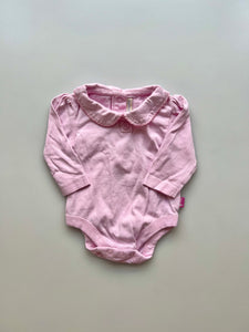 JoJo Maman Bebe Pink Vest 0-3 Months