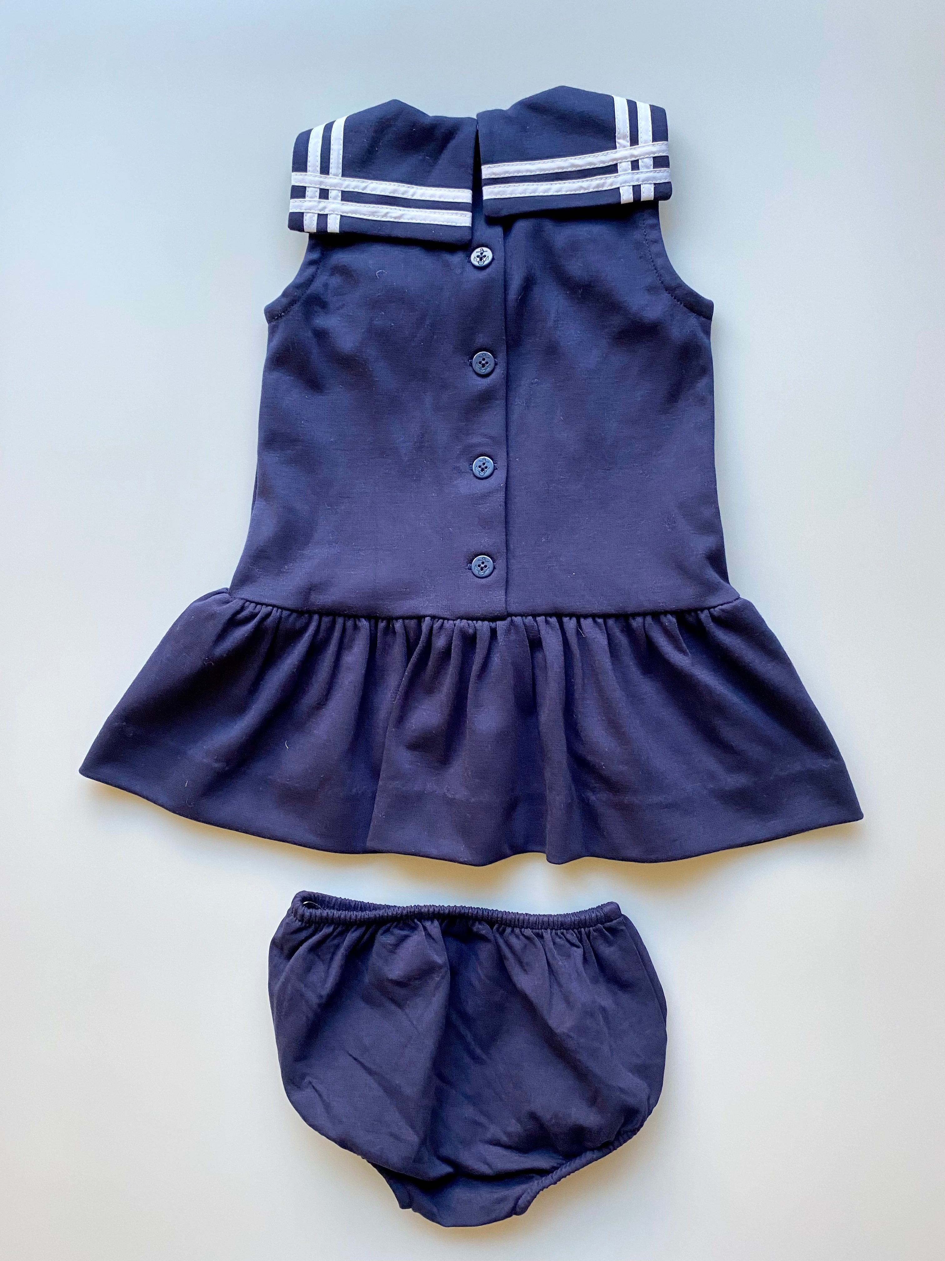 Ralph Lauren Sailor Dress And Bloomers 9 Months