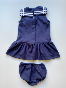 Ralph Lauren Sailor Dress And Bloomers 9 Months