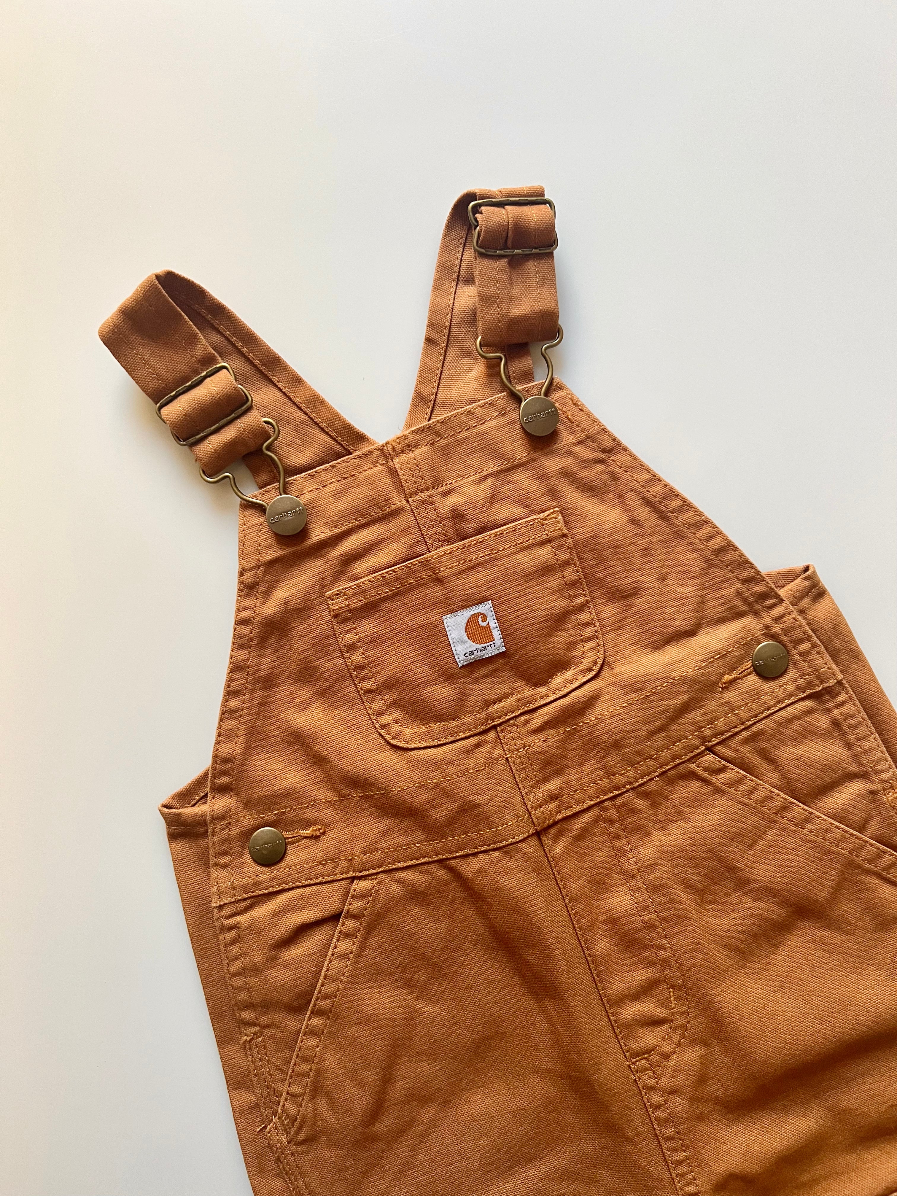 NEW Carhartt Canvas Duck Dungarees Age 2