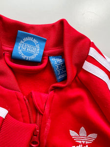 Adidas Red Vintage Tracksuit 3-6 Months