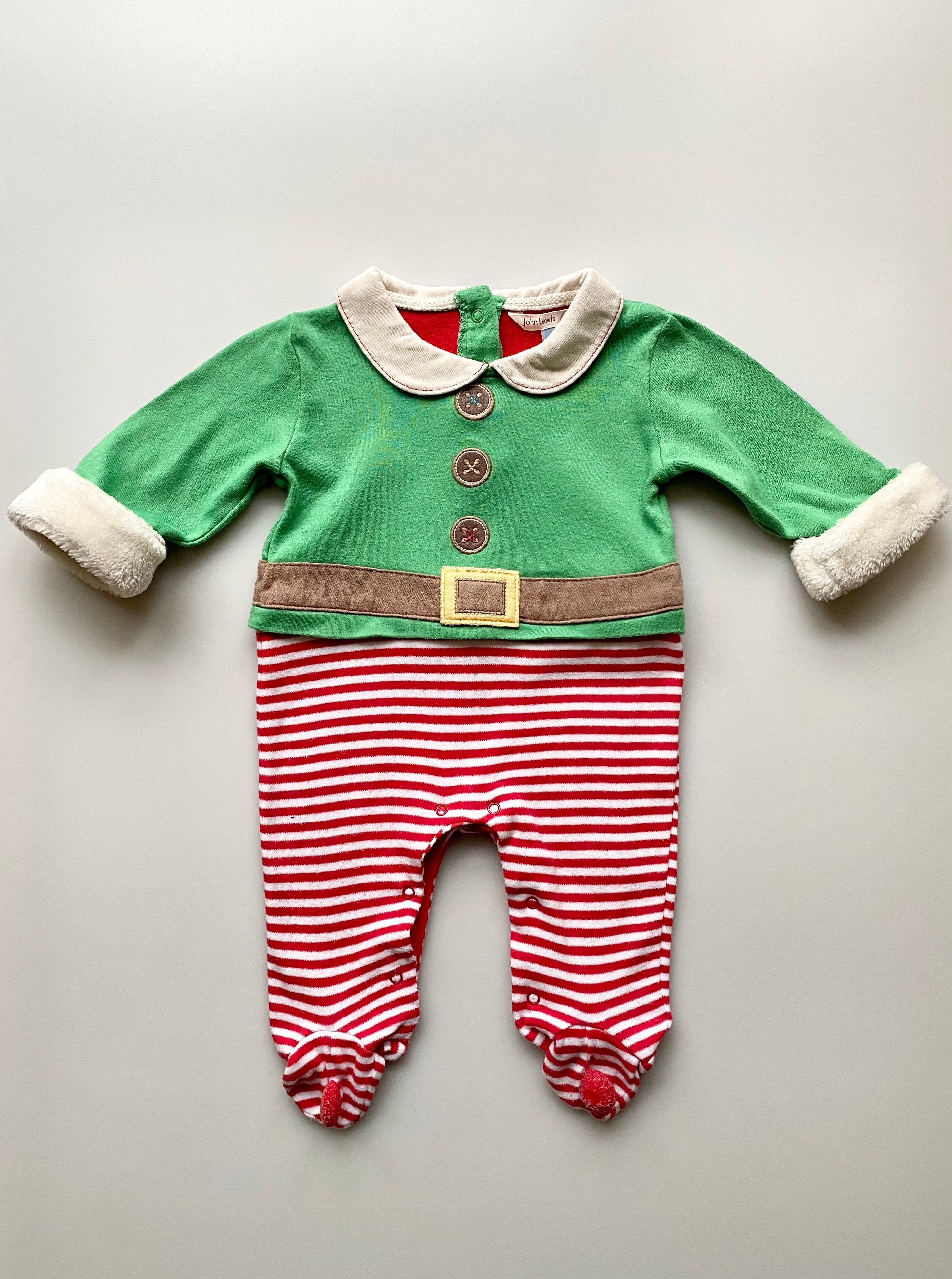 Christmas Elf Outfit 0-3 Months