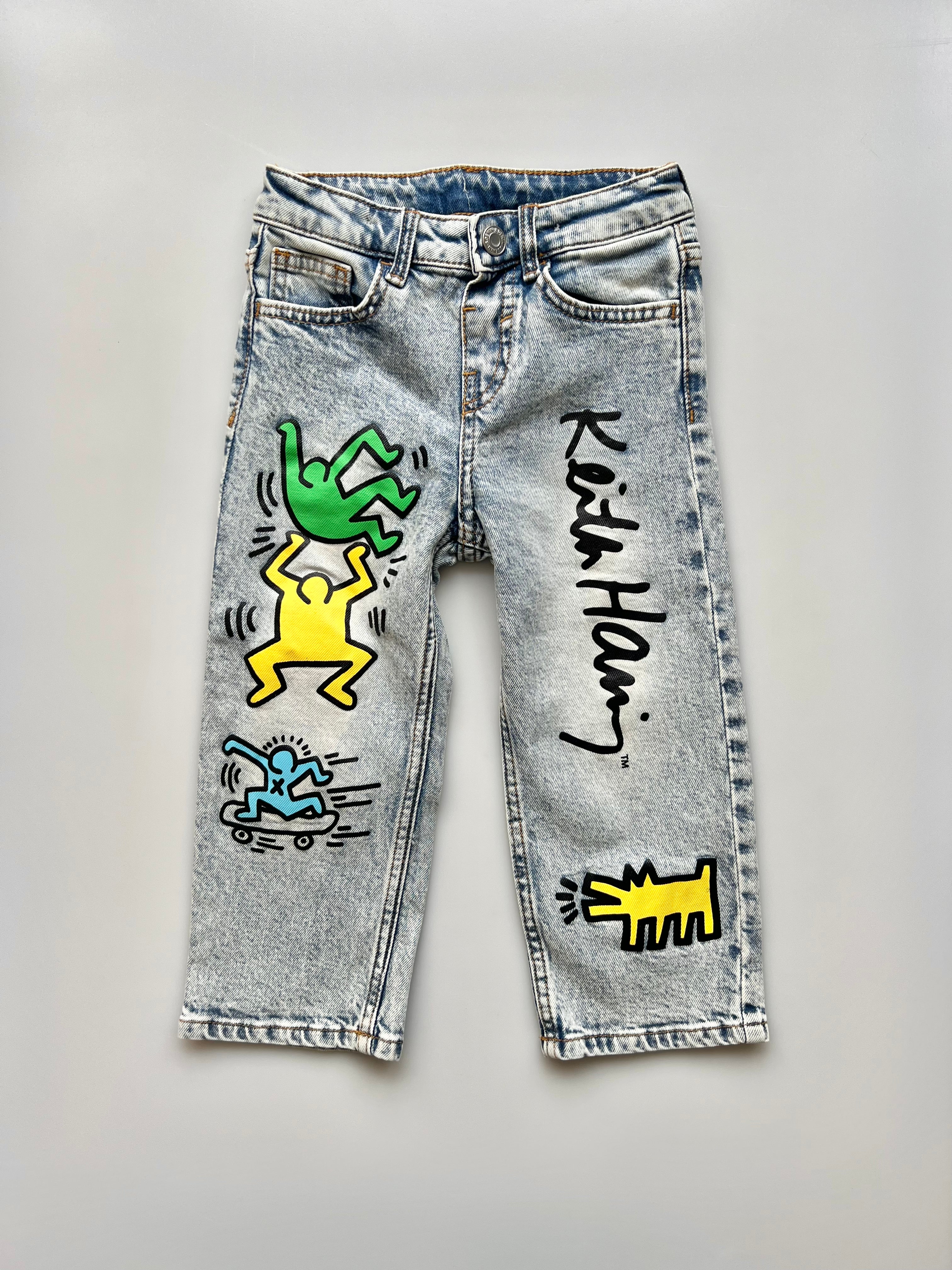 Keith Haring x HM Jeans Age 2
