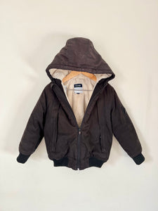 Teddy Lined Hooded Jacket Age 4-6