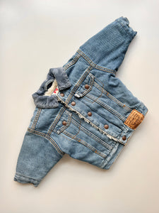 Levi's Vintage Fluff Lined Denim Jacket 6 Months
