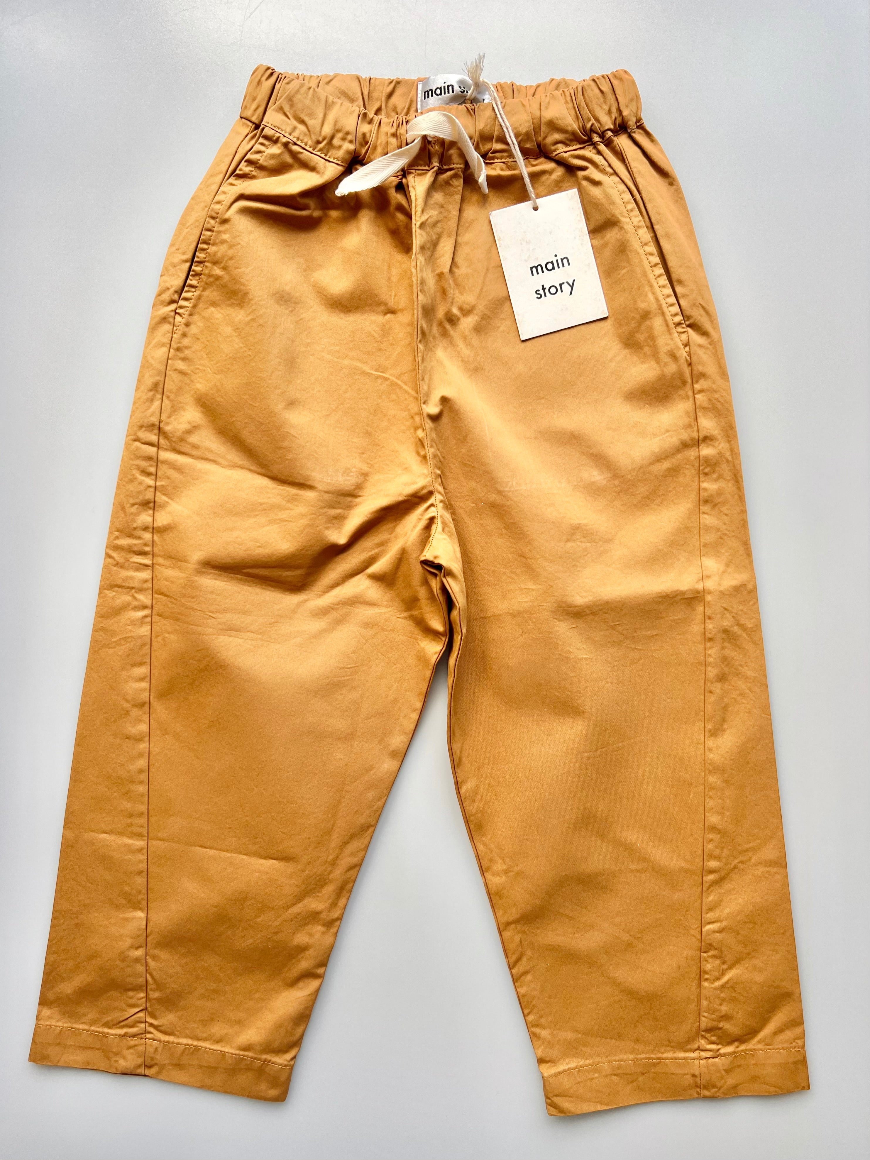 Main Story Tobacco Trousers NEW Age 6-7