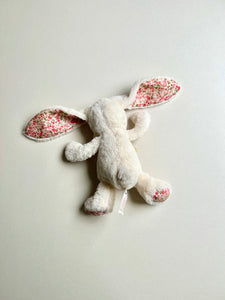 Plush Bunny With Floral Ears