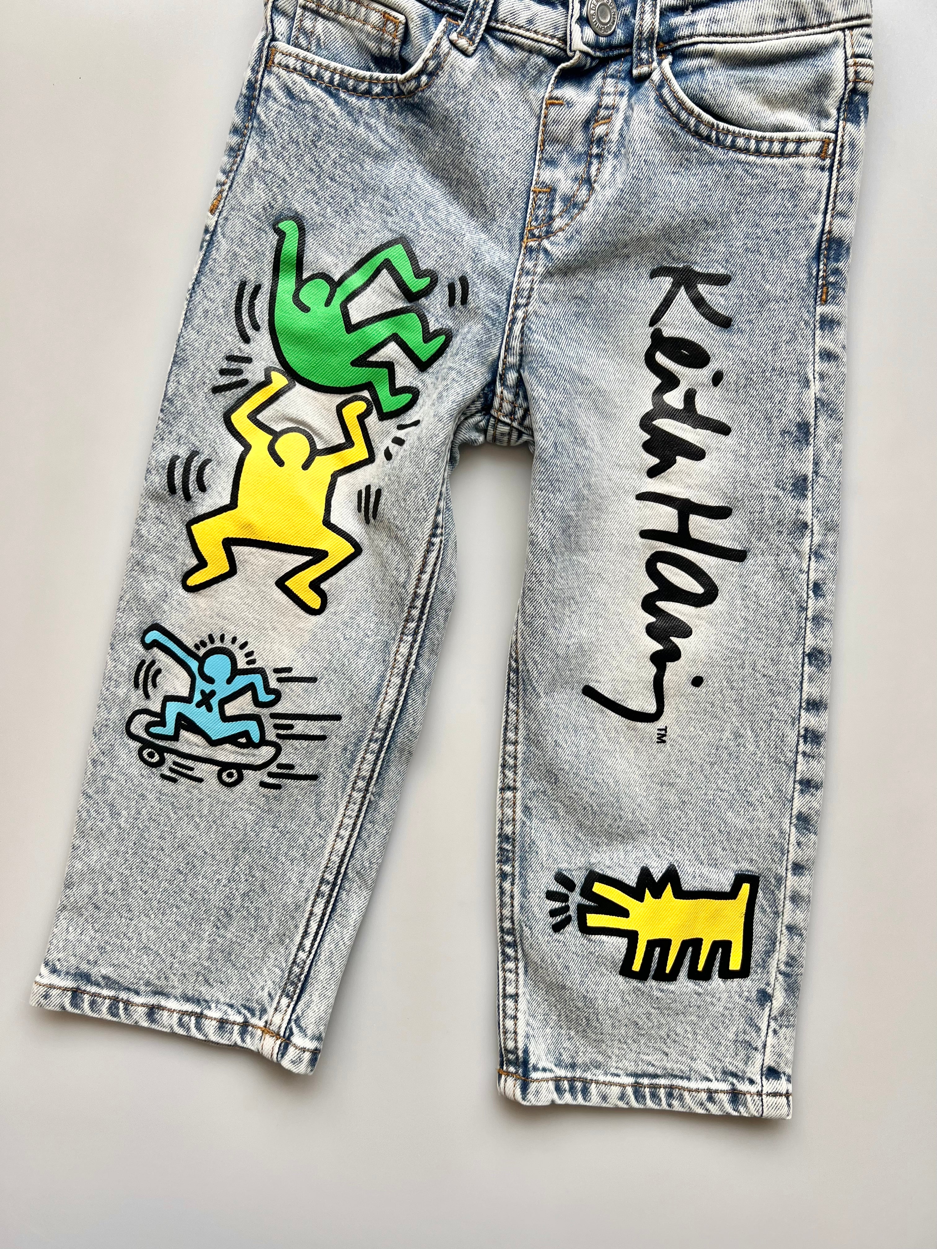Keith Haring x HM Jeans Age 2