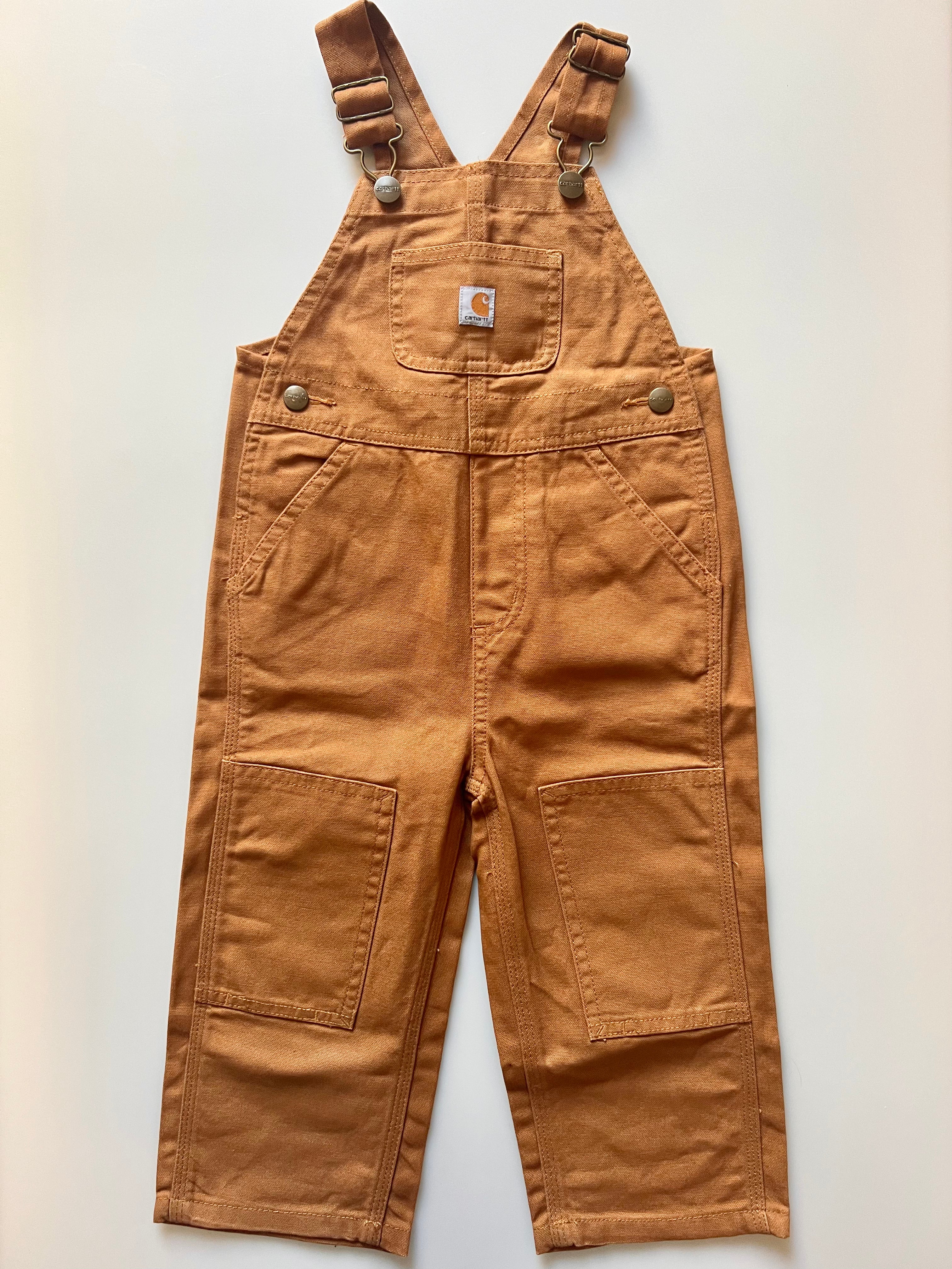 NEW Carhartt Canvas Duck Dungarees Age 2