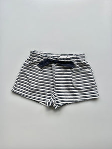Zara Jersey Stripe Shorts Age 4-5