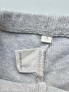 A Baby Brand Ribbed Grey Shorts 12-18 Months