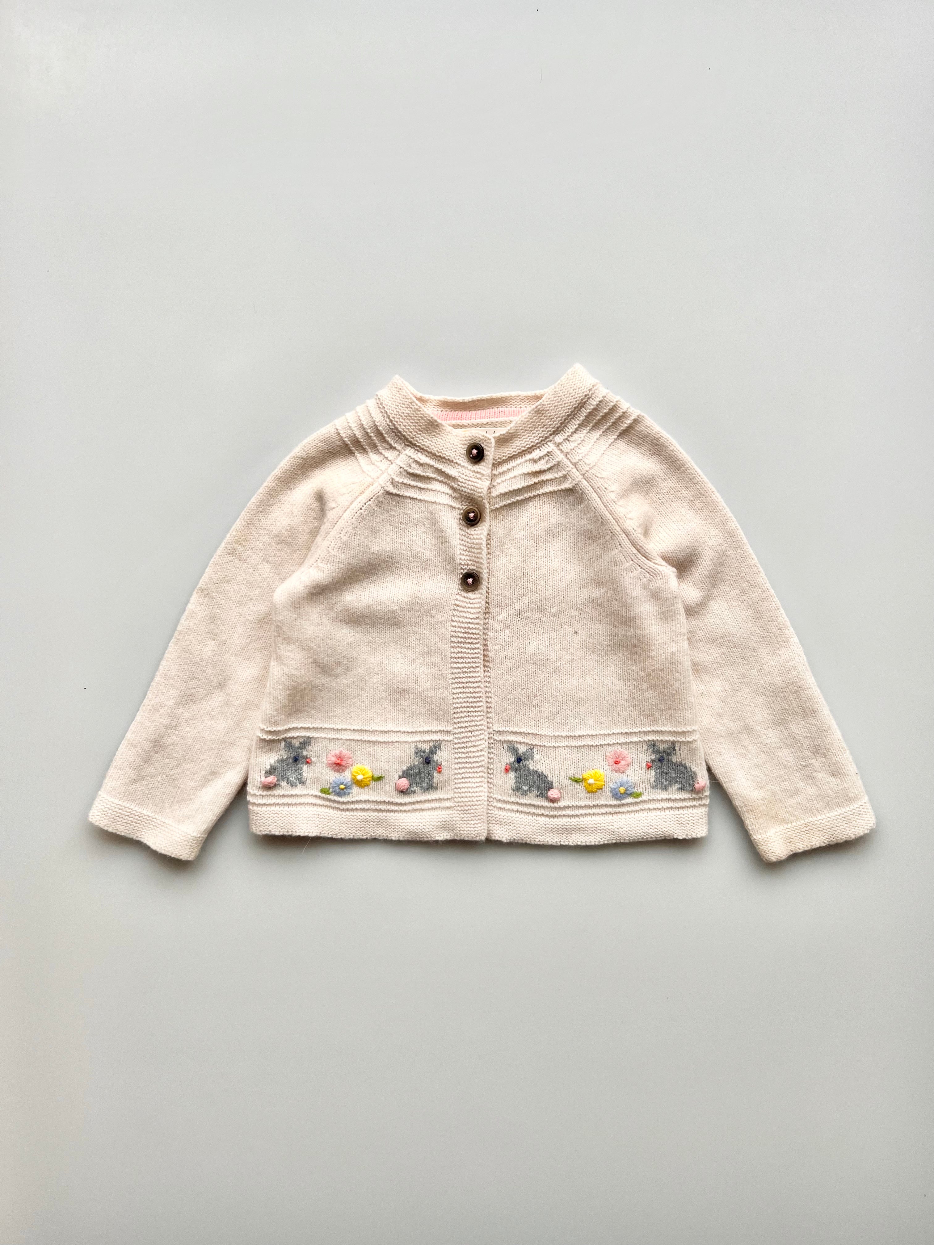 Baby Boden Wool Mix Spring Knit 6-9 Months