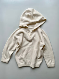 The Little White Company 100% Cashmere Hoodie Age 3-4