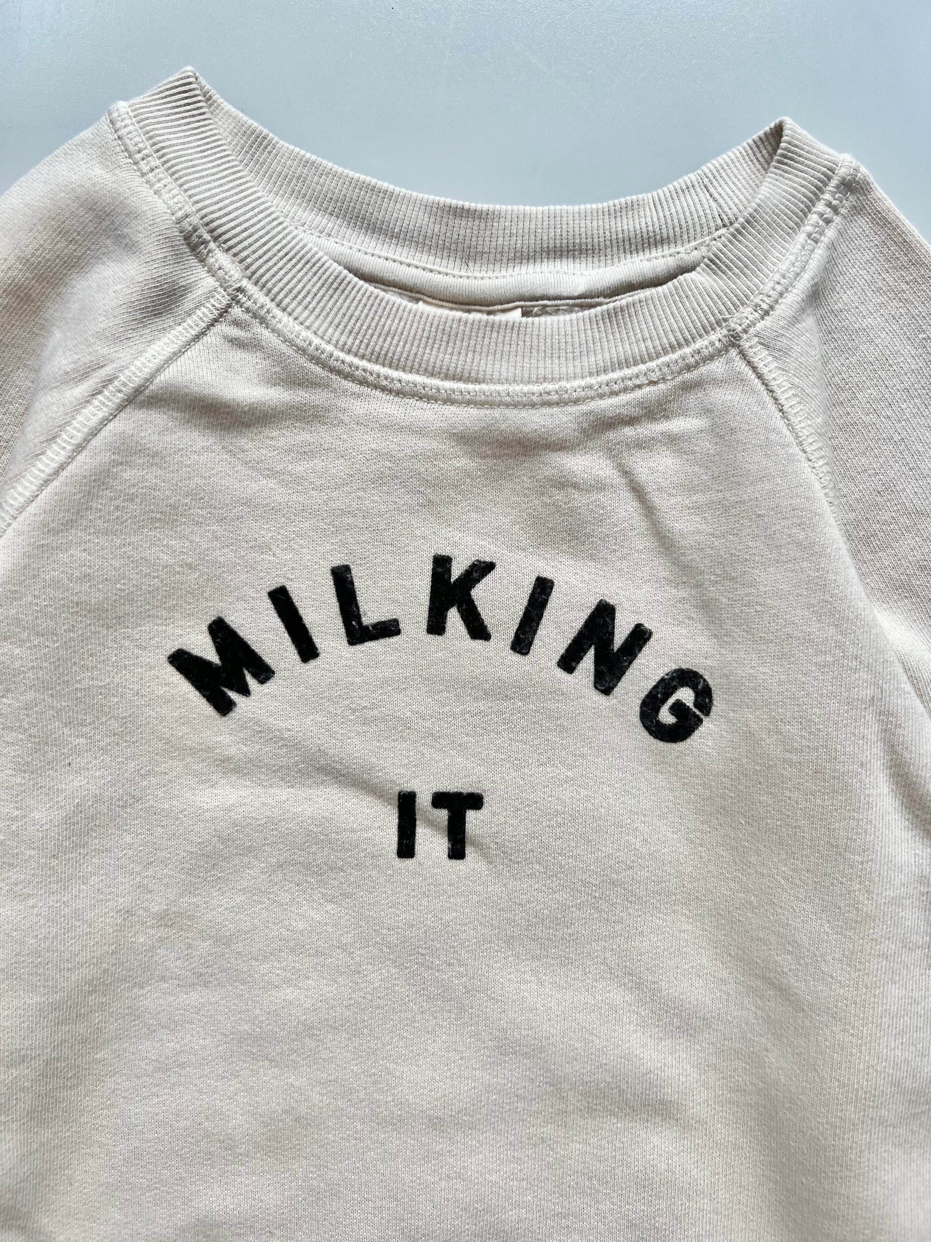 Claude & Co Milking It Sweatshirt Age 2-4