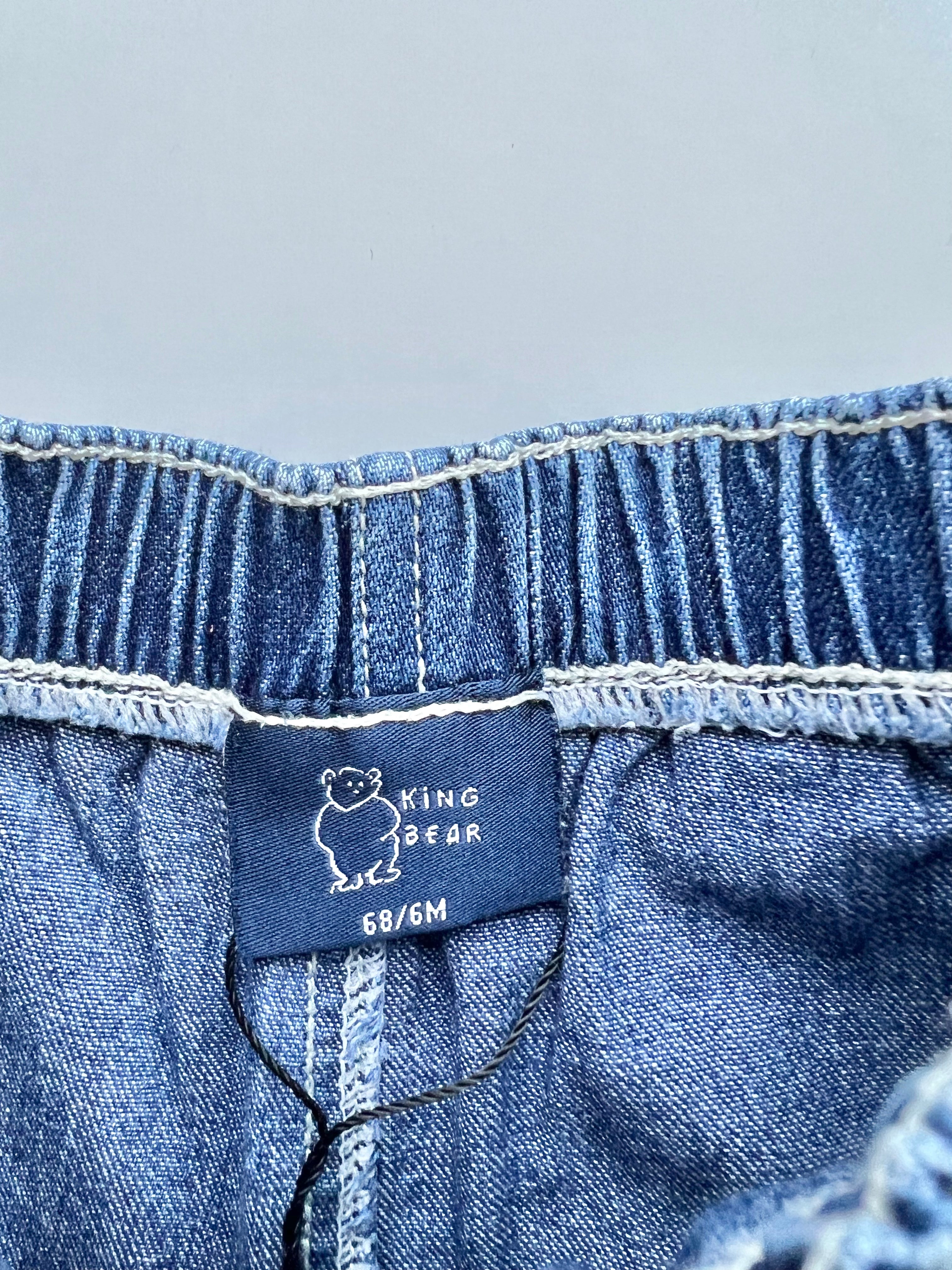 King Bear Cargo Jeans 3-6 Months