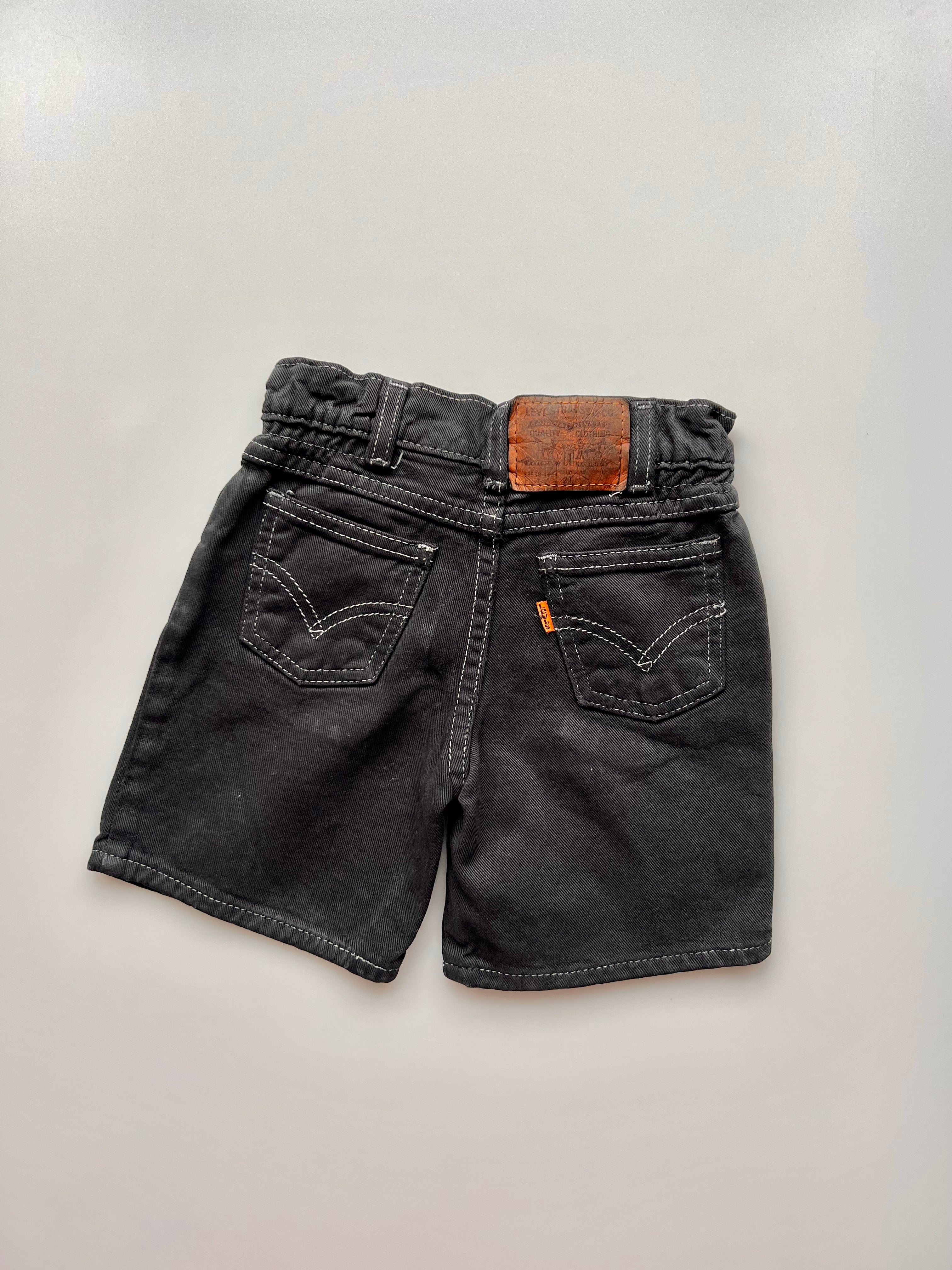Levi's Vintage Orange Tab Shorts Age 2-3