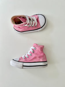 Converse Pink Chuck Taylors Size 3