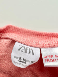 Zara Bunny Sweatshirt 9-12 Months