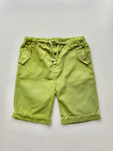 Sense Organic Green Shorts Age 4-5