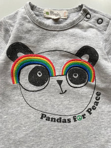 The Bonnie Mob Panda Vest 3-6 Months