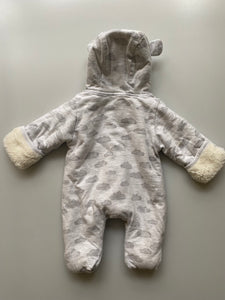 H&M Organic Fluff Lined Snow Suit 0-1 Months
