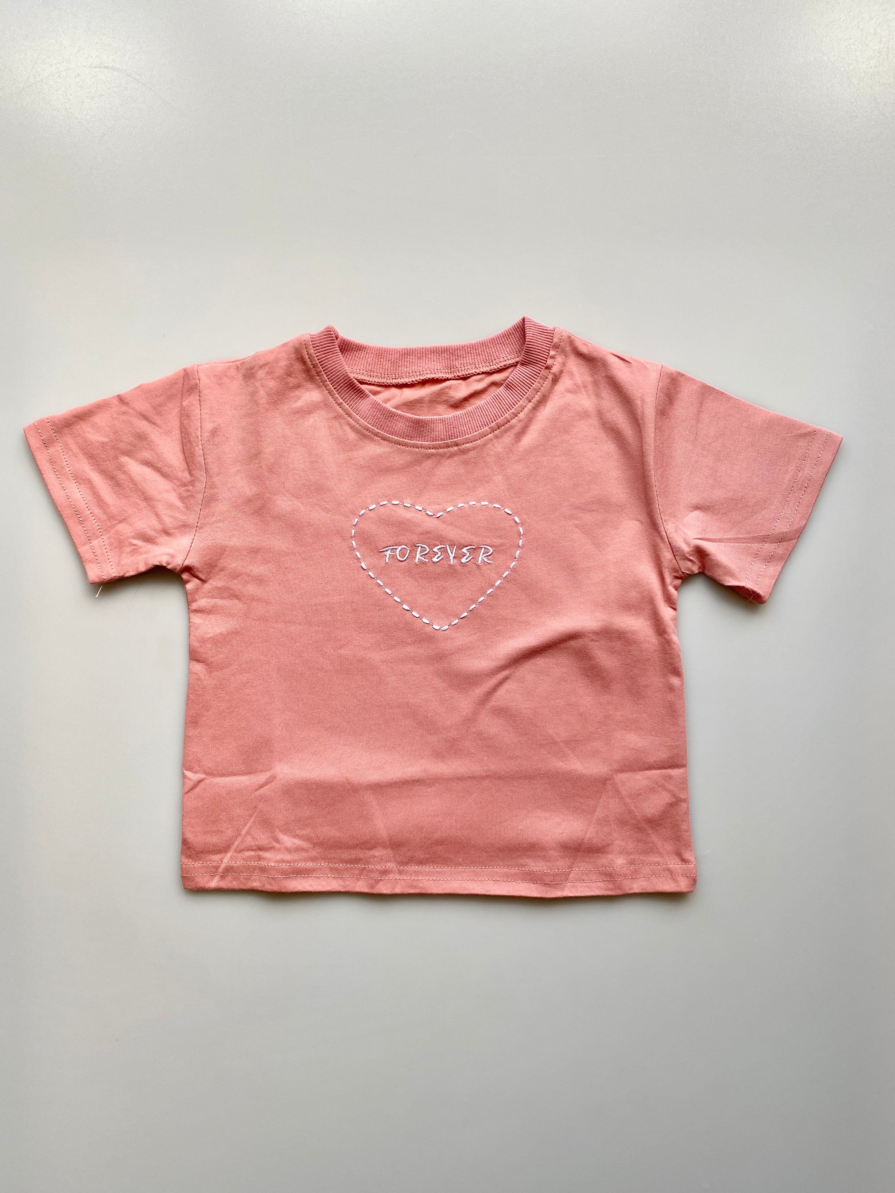 Peach Forever Tee Shirt 18-24 Months