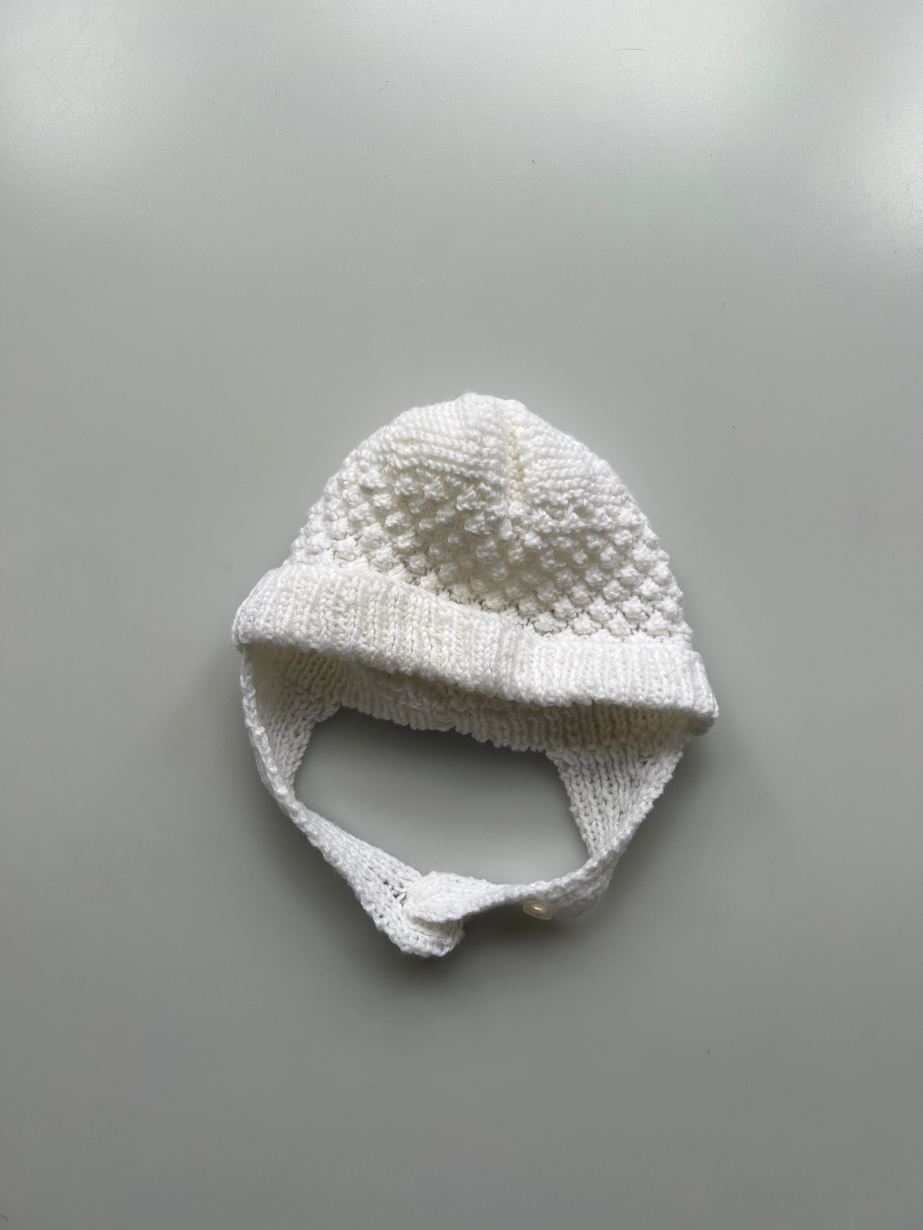 Hand Knitted Baby Hat 3-6 Months