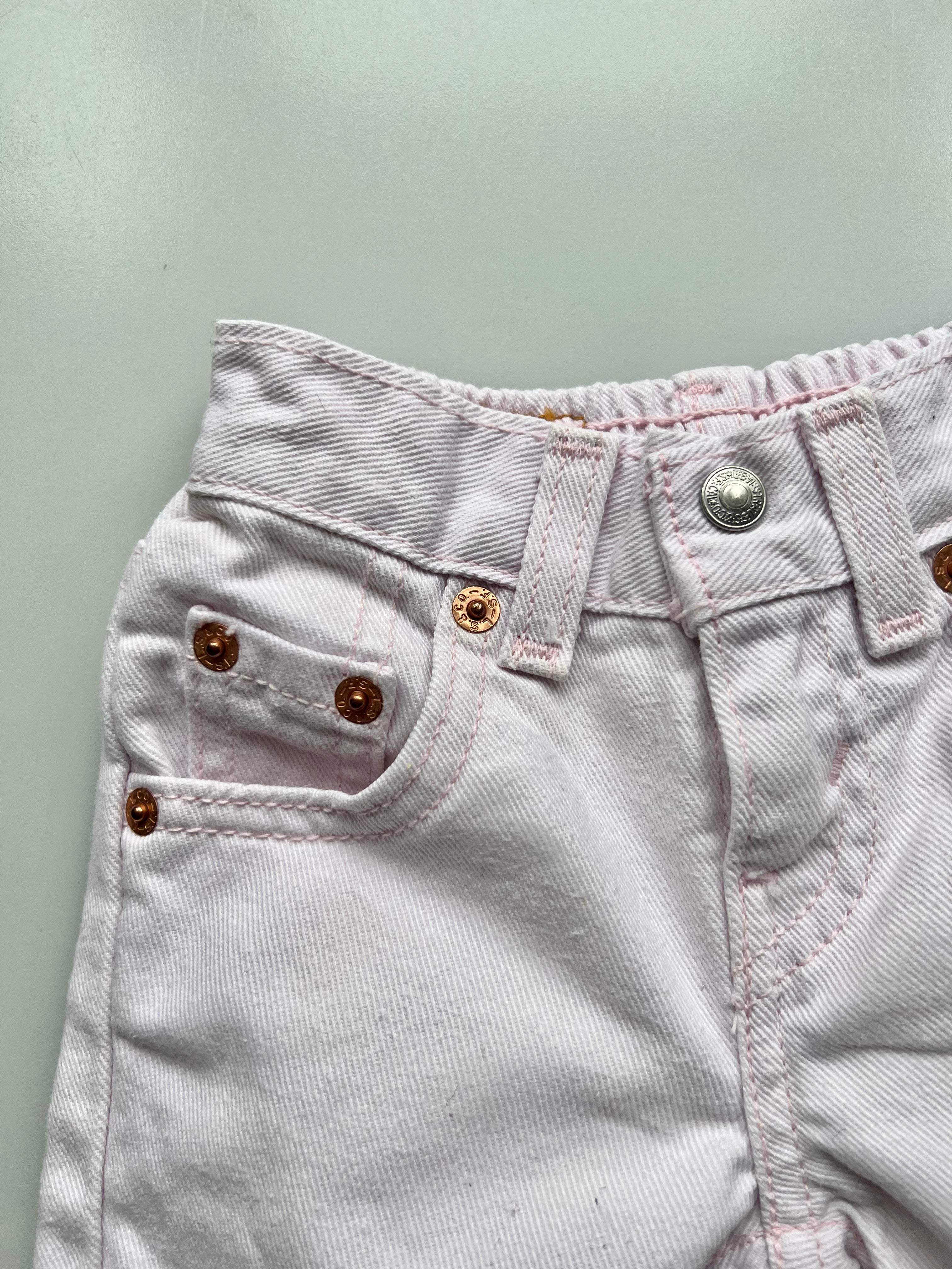 RARE Vintage Levi's Baby Pink Jeans 6 Months