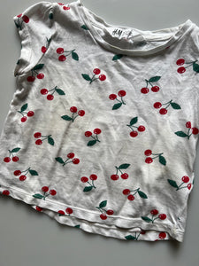 H&M Cherry Tee Shirt 18-24 Months