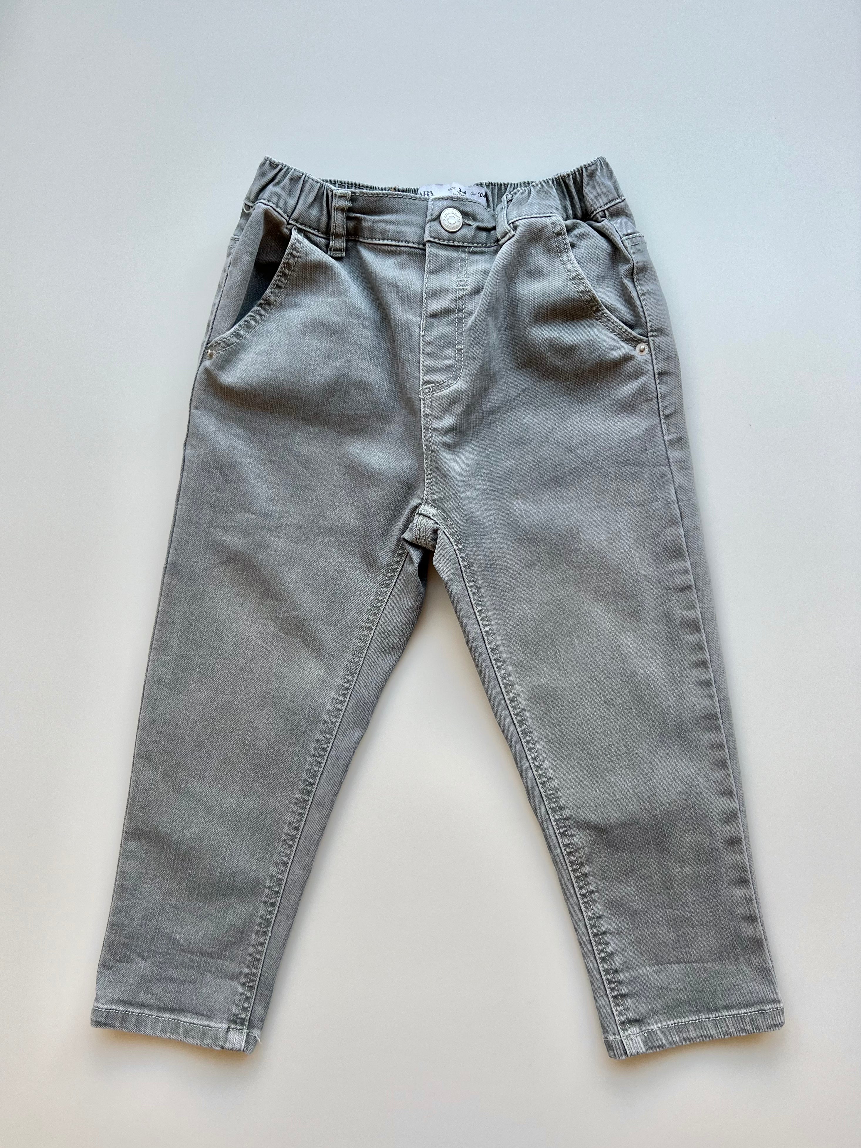 Zara Grey Jeans Age 3-4