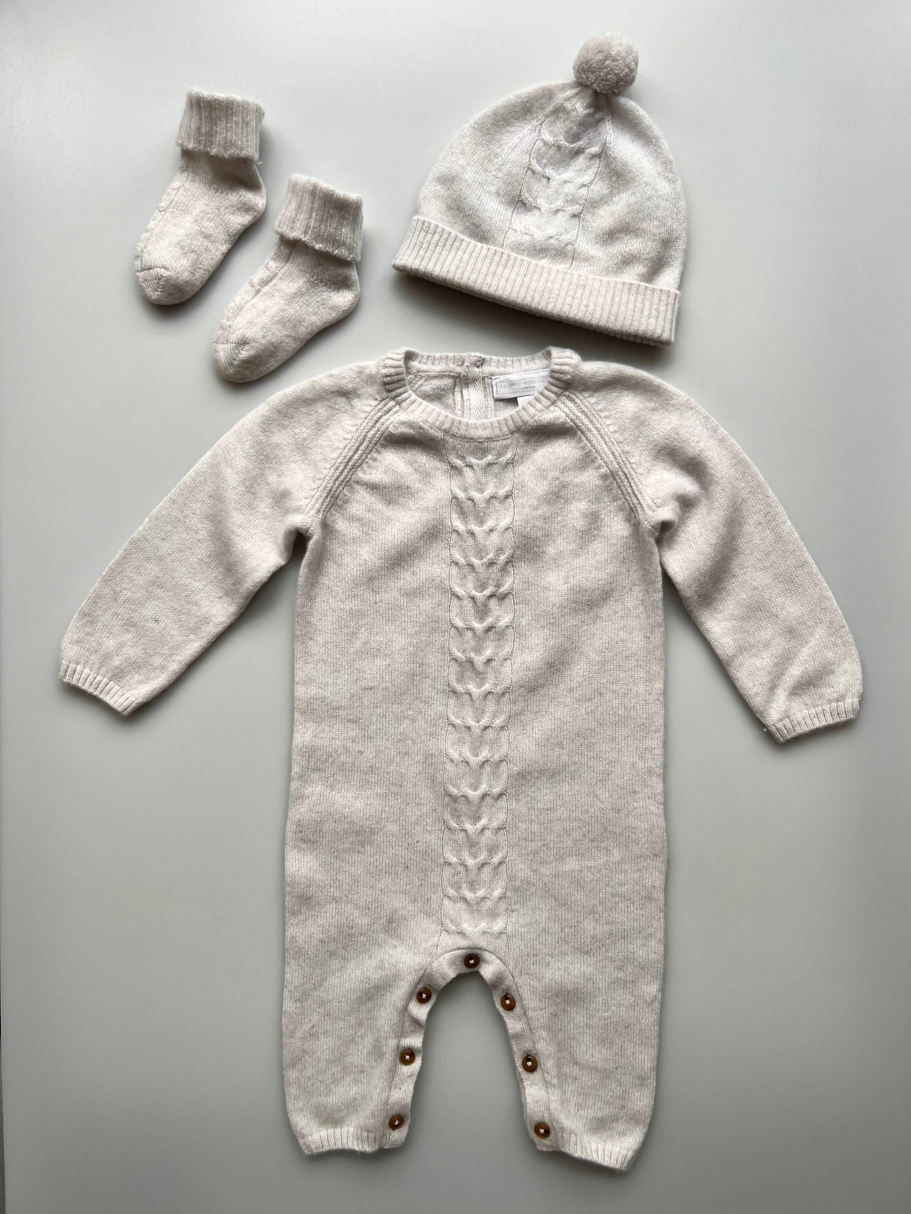 The Little White Company Cashmere Baby Gift Set 3-6 Months RRP £175
