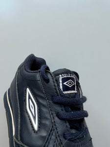 Umbro Vintage Navy Leather Toddler Sneakers Size 7