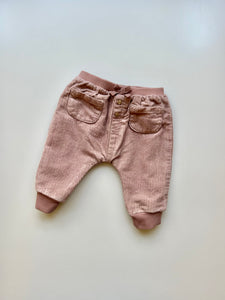 Next Brown Needlecord Joggers 3-6 Months