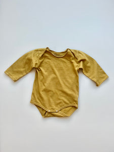 Minimalisma Mustard Cotton Vest 0-6 Months