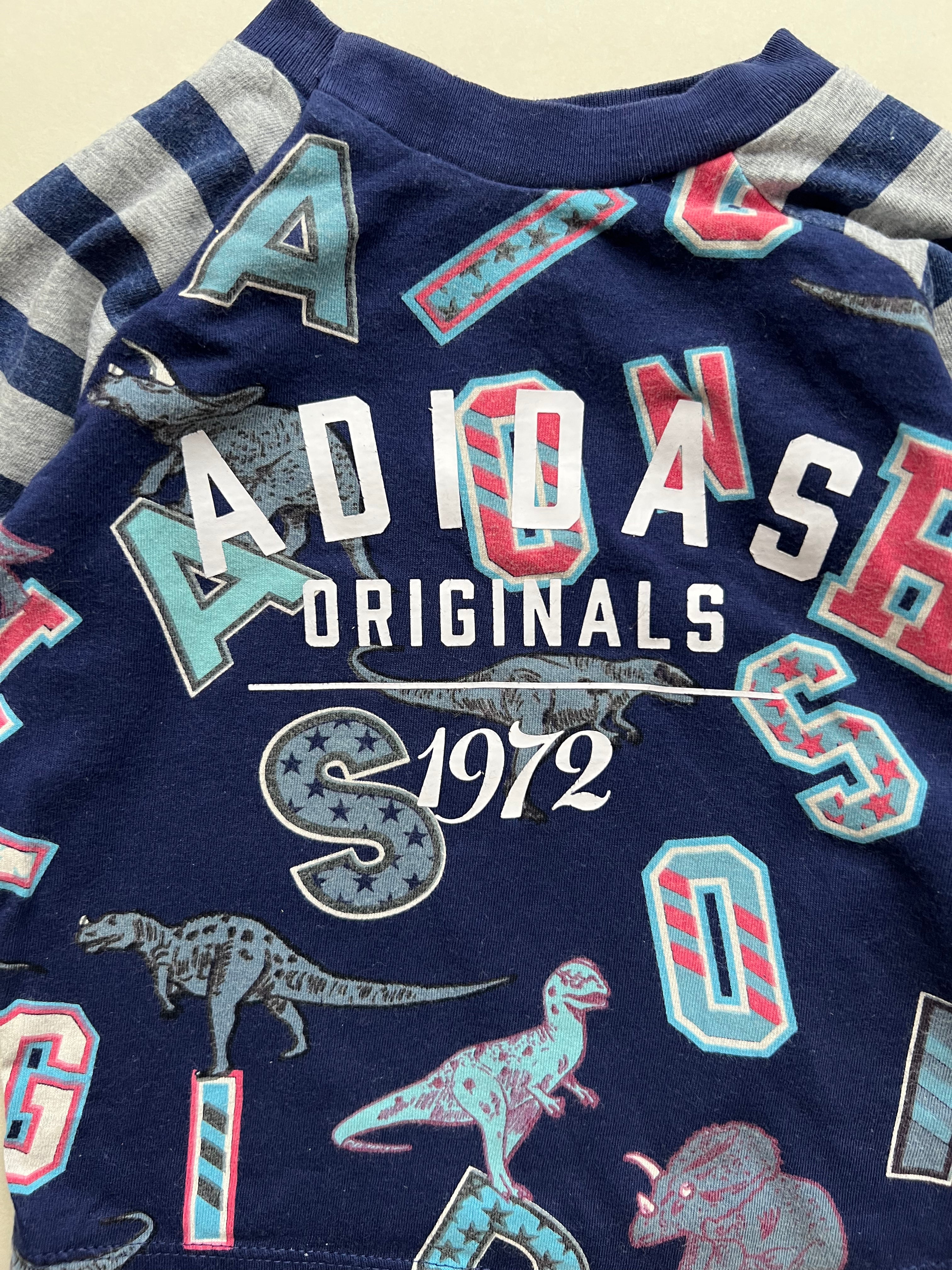 Adidas Originals Dinosaur Tee 3-6 Months