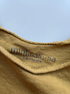 Minimalisma Mustard Cotton Vest 0-6 Months
