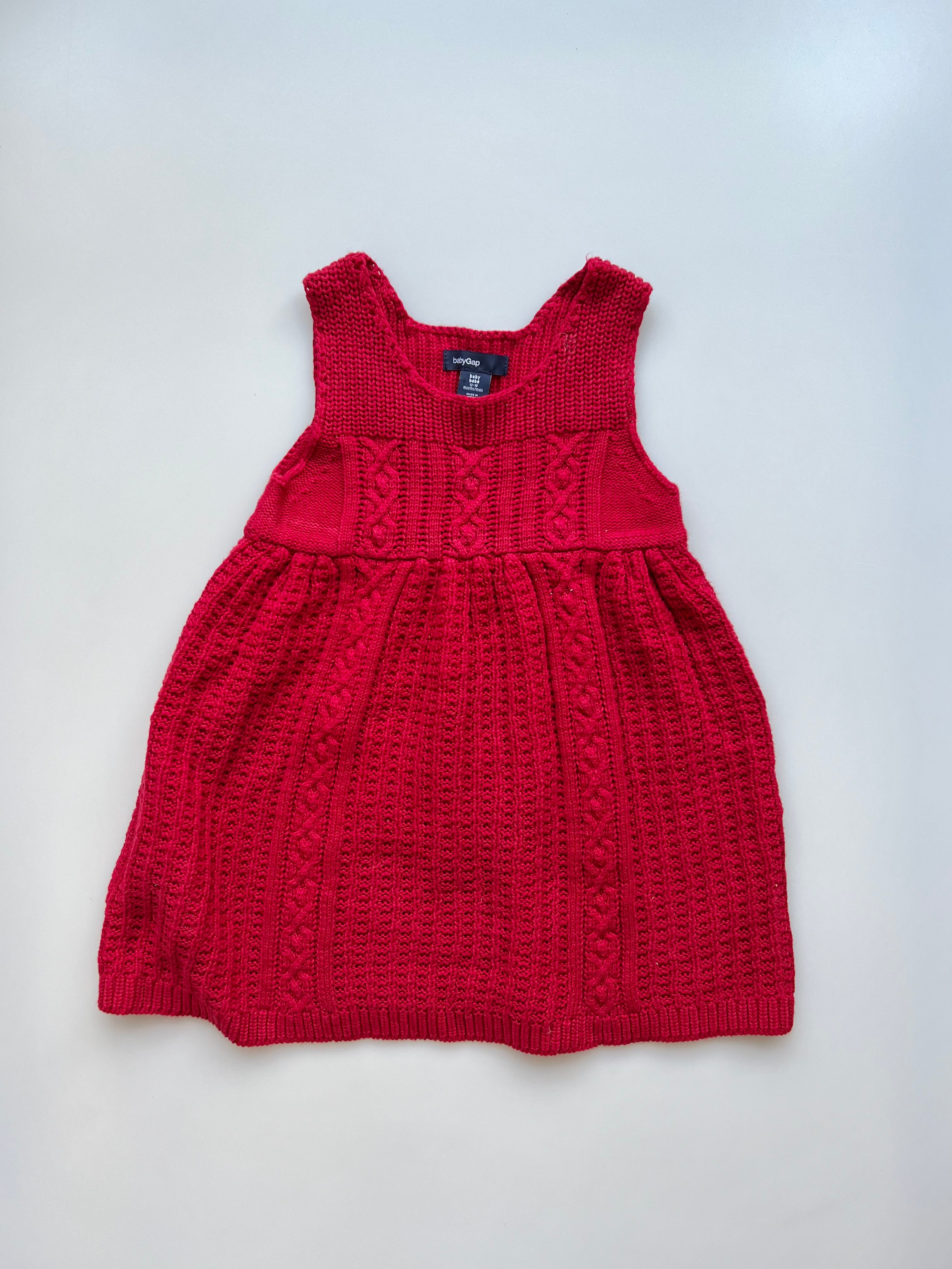 Gap Knitted Dress 12-18 Months
