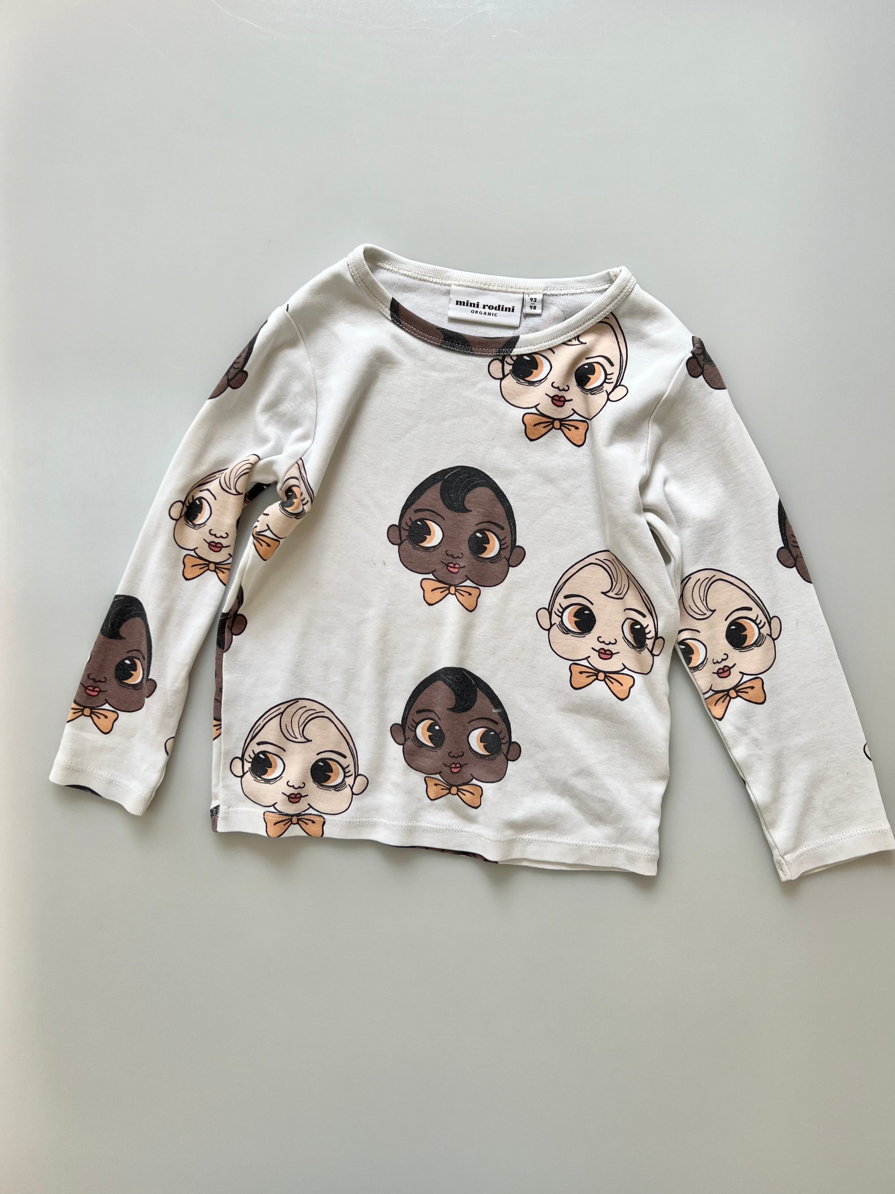 Mini Rodini Babies Print Tee Shirt Age 2-3