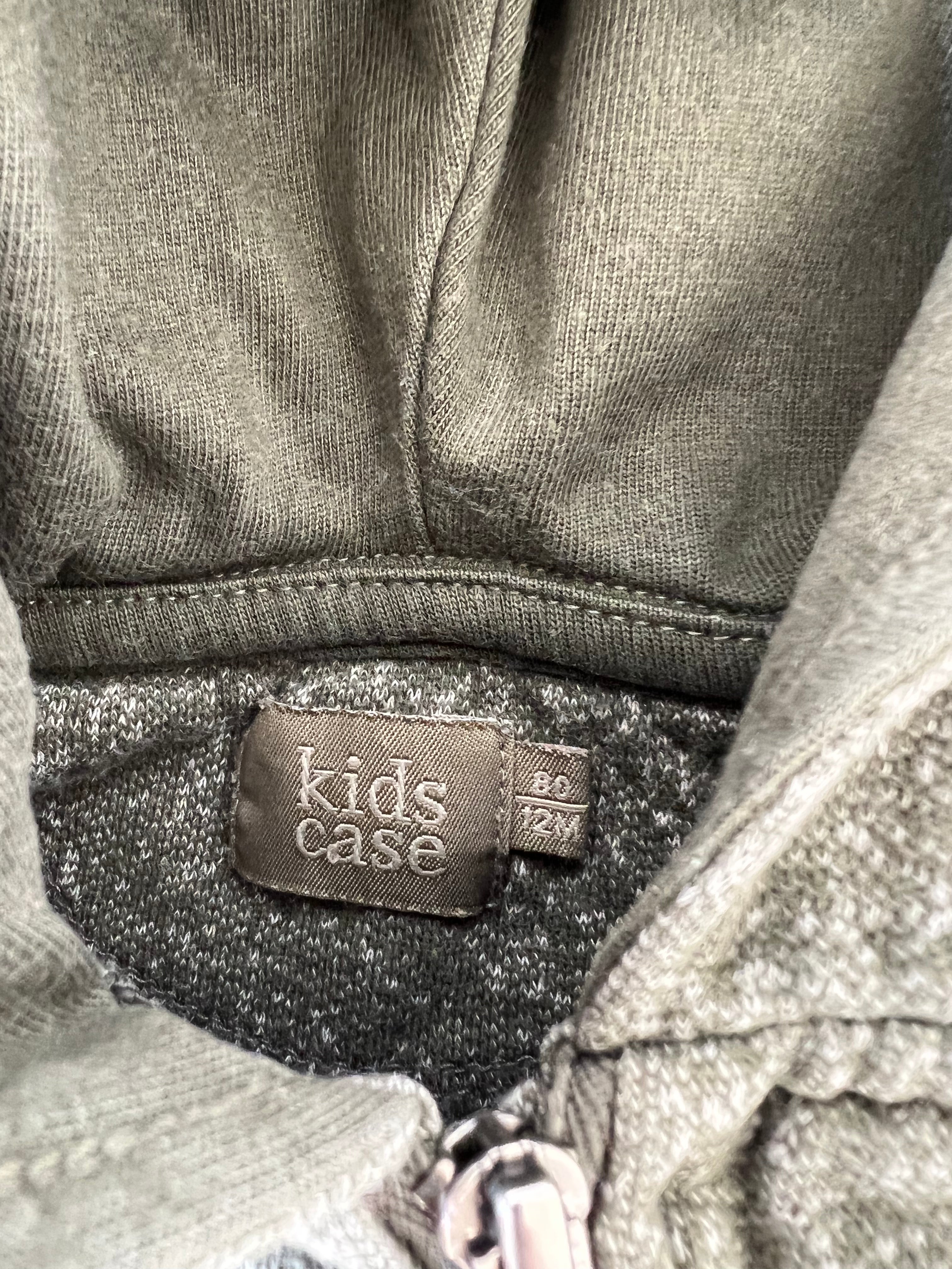 Kids Case Organic Cotton Hoodie 12 Months