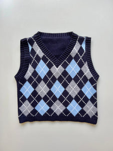 Knitted Vest Age 4-5